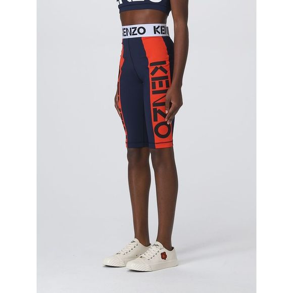Kenzo Short Woman Navy - Picture 4 of 5